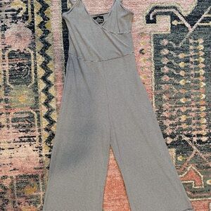 Angie Black and White Patterned Jumpsuit